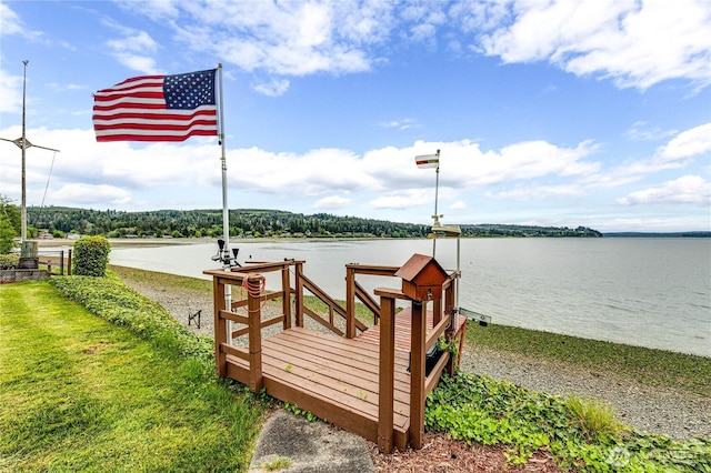833 S Point Rd, Port Ludlow, WA 98365 - dock with a water view
