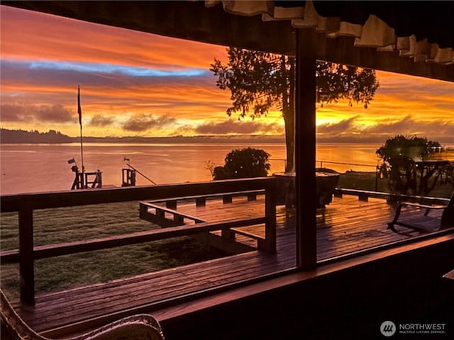 833 S Point Rd, Port Ludlow, WA 98365 - dock with a water view