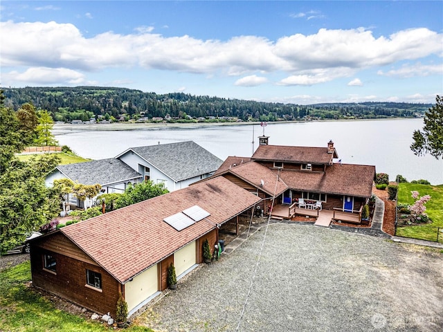 833 S Point Rd, Port Ludlow, WA 98365 - view of subject property featuring a large body of water and a forest