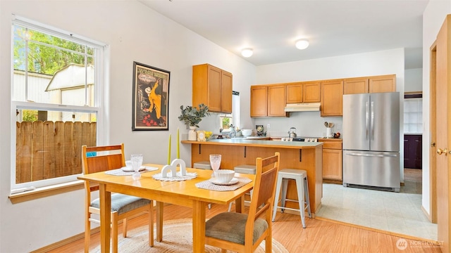 6508 NE Plum St, Suquamish, WA 98392 - dining space featuring light wood-style flooring