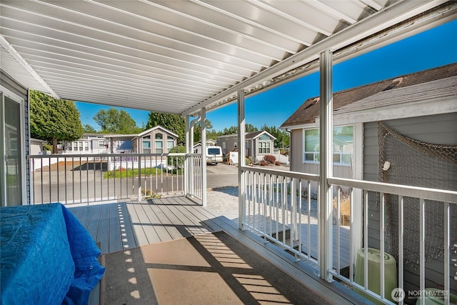 4751 Birch Bay Lynden Rd Unit 51, Blaine, WA 98230 - view of patio with a residential view