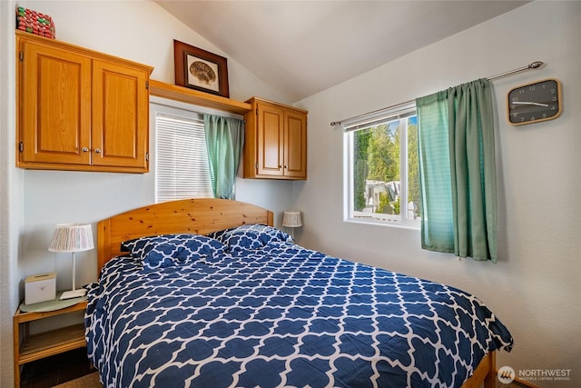 4751 Birch Bay Lynden Rd Unit 51, Blaine, WA 98230 - bedroom with lofted ceiling