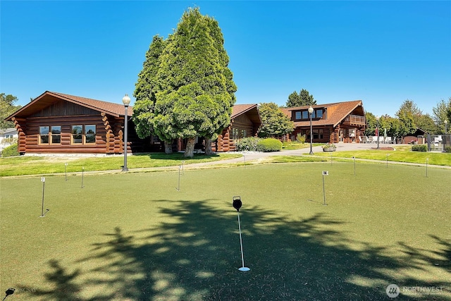 4751 Birch Bay Lynden Rd Unit 51, Blaine, WA 98230 - view of community featuring an area to practice putting and a lawn