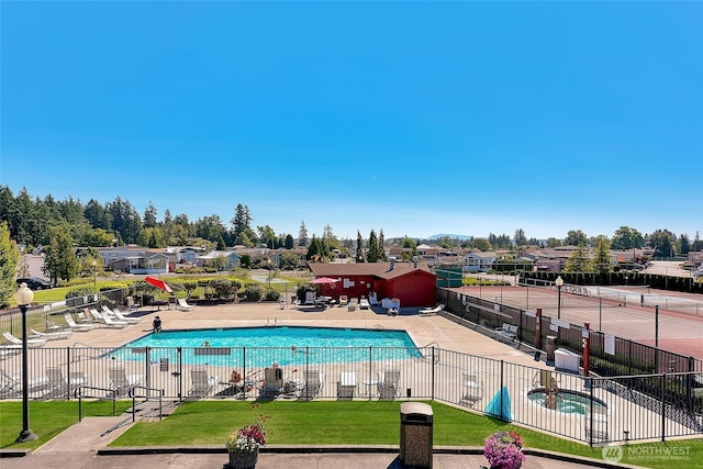 4751 Birch Bay Lynden Rd Unit 51, Blaine, WA 98230 - community pool featuring a patio area and a residential view
