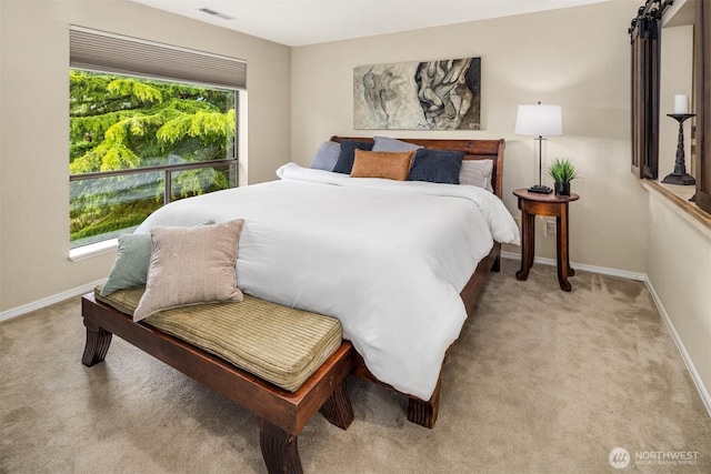 3716 Lake Washington Blvd SE Unit C, Bellevue, WA 98006 - bedroom featuring light colored carpet and baseboards