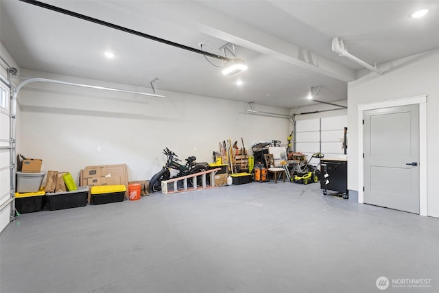 321 W Berry Ridge Rd, Shelton, WA 98584 - garage with recessed lighting