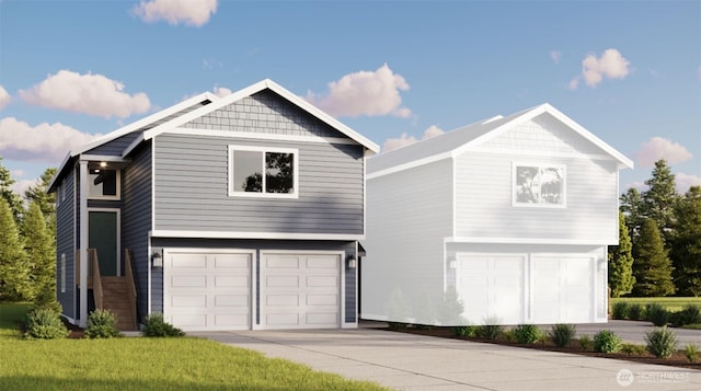 1505 Alder Ln Unit A, Gold Bar, WA 98251 - view of front of property featuring an attached garage and driveway