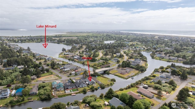 184 S Razor Clam Dr SW, Ocean Shores, WA 98569 - view of property location featuring a nearby body of water and nearby suburban area