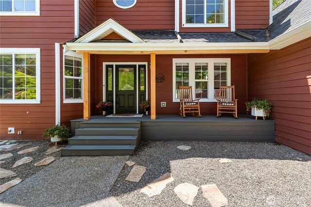 9111 Custer School Rd, Custer, WA 98240 - view of exterior entry with covered porch