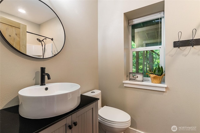 9111 Custer School Rd, Custer, WA 98240 - bathroom with toilet and vanity