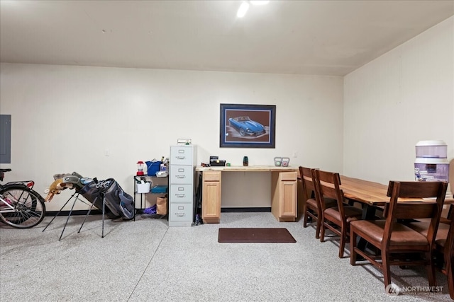 190 E Country Club Dr W, Union, WA 98592 - home office featuring electric panel