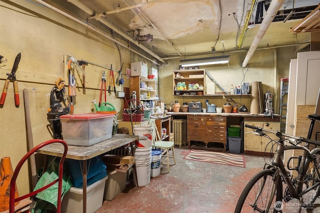1605 E Olive St Unit 111, Seattle, WA 98122 - below grade area with a workshop area