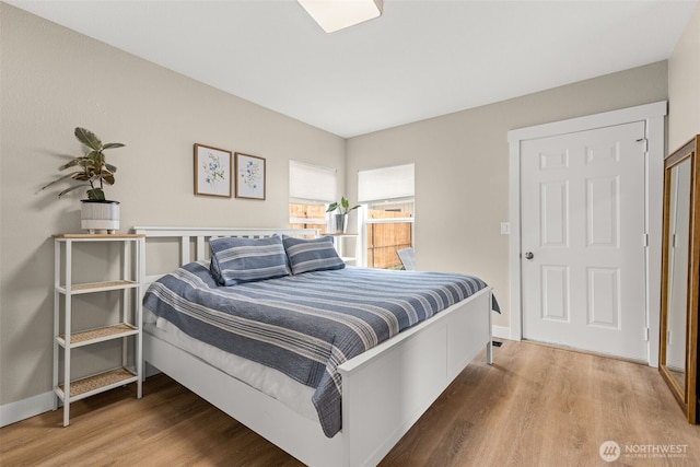 5116 N 40th St, Tacoma, WA 98407 - bedroom featuring wood finished floors and baseboards