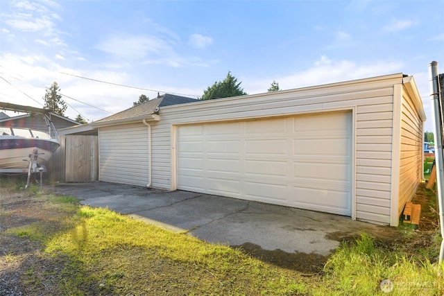 5116 N 40th St, Tacoma, WA 98407 - view of detached garage