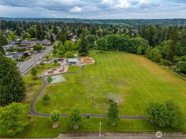 4020 NE 3rd Pl Unit B, Renton, WA 98056 - aerial view of a heavily wooded area
