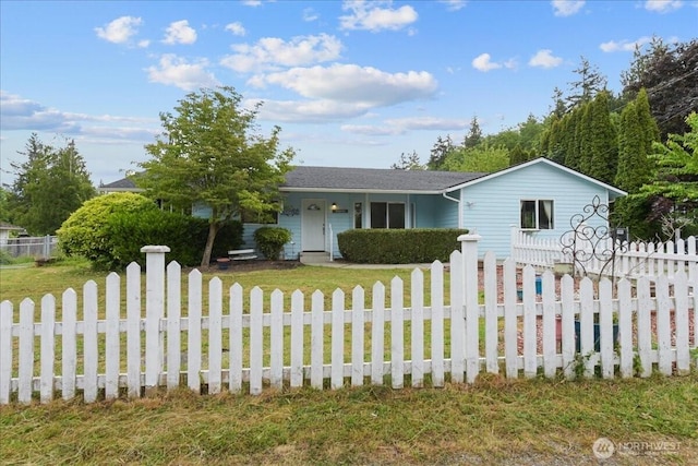 32509 80th Dr NW, Stanwood, WA 98292 - ranch-style house featuring a fenced front yard