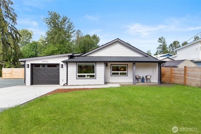 20103 75th Ave NE, Kenmore, WA 98028 - view of front of home with driveway and an attached garage