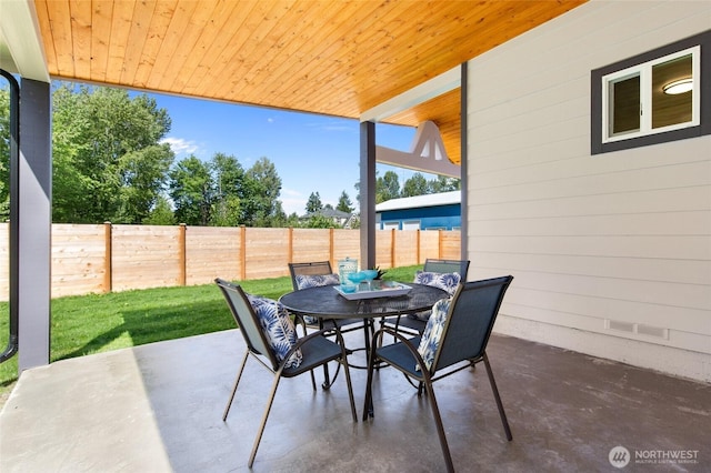20103 75th Ave NE, Kenmore, WA 98028 - view of patio / terrace featuring outdoor dining area