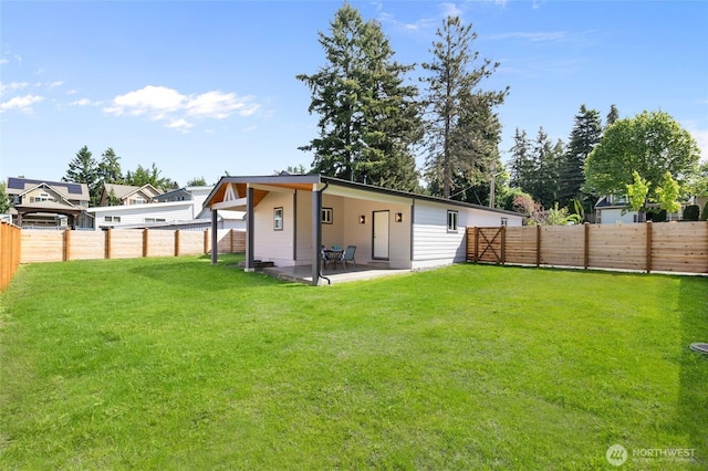20103 75th Ave NE, Kenmore, WA 98028 - back of property with a patio area