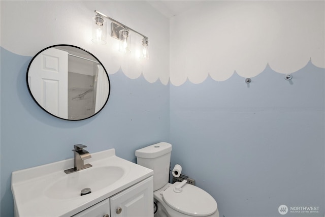 12018 SE 312th Pl Unit 3B, Auburn, WA 98092 - bathroom featuring vanity and toilet