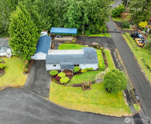 290 E Budd Dr, Shelton, WA 98584 - aerial view of property and surrounding area