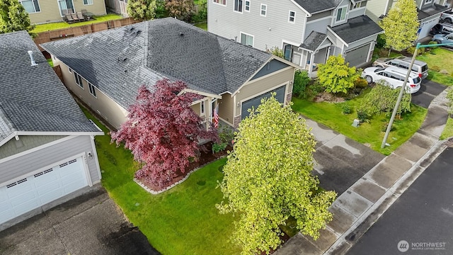 14429 98th Way SE, Yelm, WA 98597 - aerial perspective of suburban area