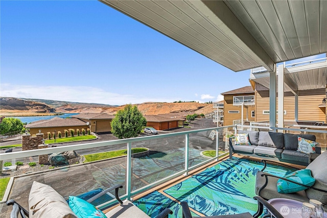 9159 Riverview Way NW Unit D39, Quincy, WA 98848 - balcony featuring an outdoor living space