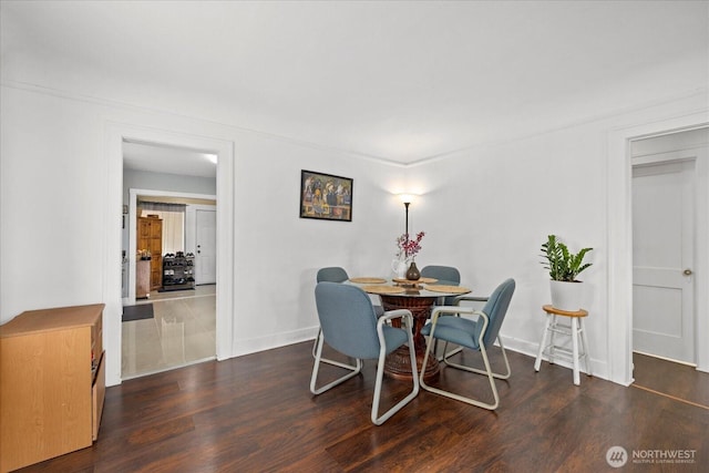 220 W Willis St, Kent, WA 98032 - dining room featuring wood finished floors and baseboards