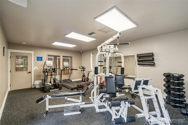 15150 140th Way SE Unit T304, Renton, WA 98058 - exercise room with baseboards