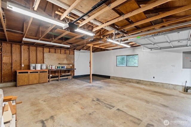 4205 Delphi Rd SW, Olympia, WA 98512 - garage featuring electric panel