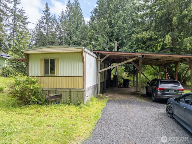 4205 Delphi Rd SW, Olympia, WA 98512 - view of front of property featuring a carport and driveway