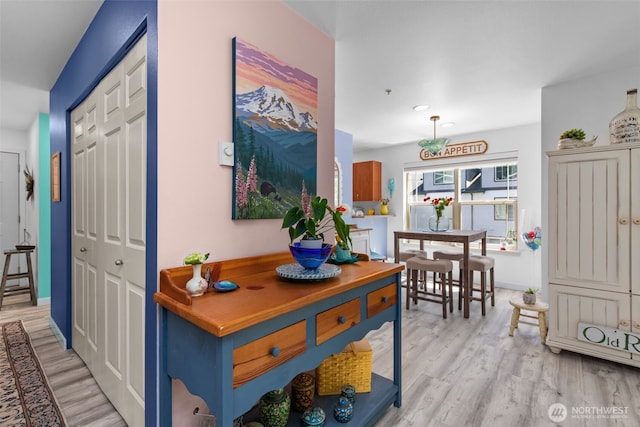 20800 72nd Ave W Unit 202, Edmonds, WA 98026 - corridor with light wood-style floors