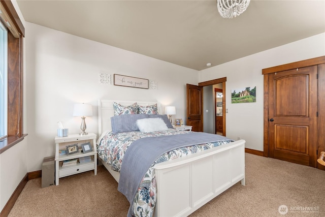 653 Lakayuse Rd, Manson, WA 98831 - bedroom with light carpet and baseboards