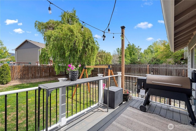 2562 Fancher Heights Blvd, East Wenatchee, WA 98802 - wooden deck with a playground