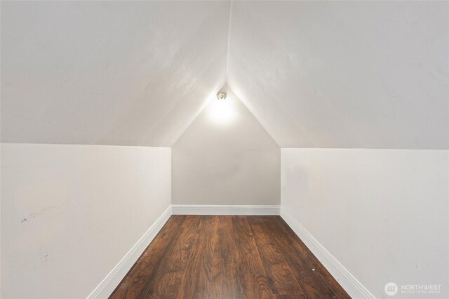 325 NW 2nd Ave, Kelso, WA 98626 - bonus room with baseboards, wood finished floors, and vaulted ceiling