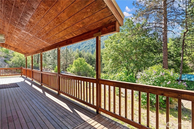 9460 Eagle Creek Rd, Leavenworth, WA 98826 - view of wooden terrace
