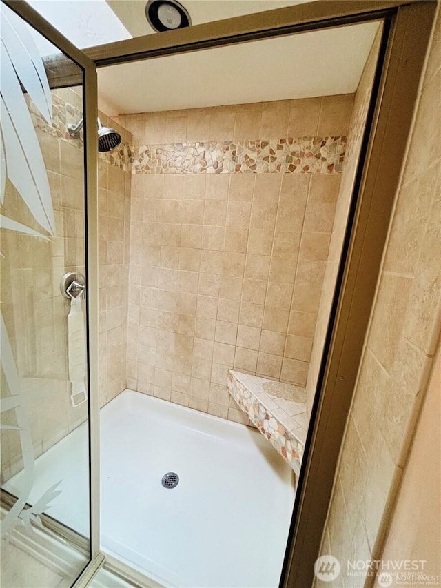 1311 SW Lake Roesiger Rd, Snohomish, WA 98290 - bathroom featuring a shower stall