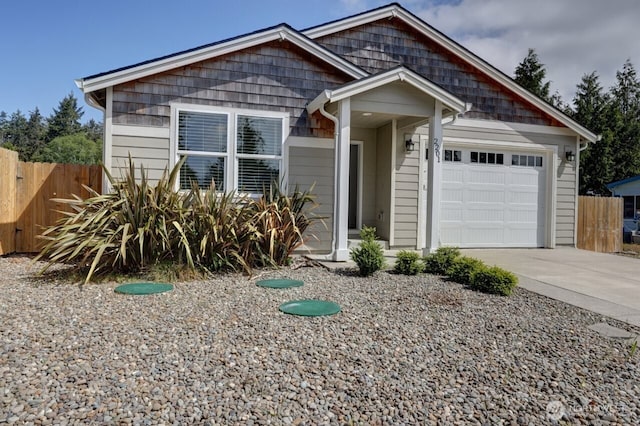 2201 303rd Pl, Ocean Park, WA 98640 - view of front of house featuring an attached garage and concrete driveway