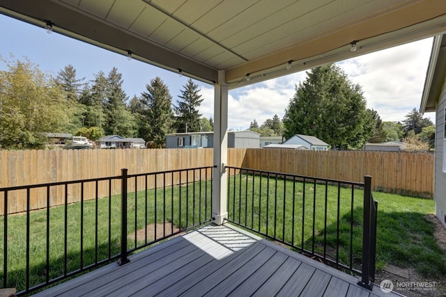 2201 303rd Pl, Ocean Park, WA 98640 - view of wooden deck