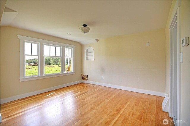 27120 36th Ave NW, Stanwood, WA 98292 - unfurnished room with wood finished floors and baseboards