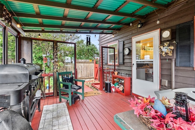1656 Bishop Rd, Chehalis, WA 98532 - deck with a grill