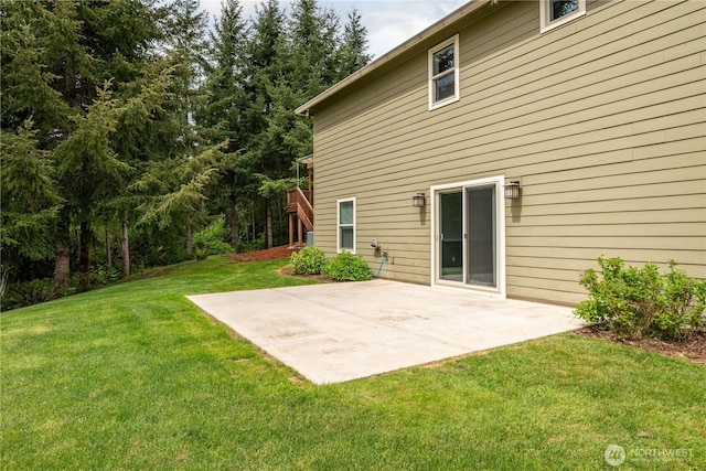 15 Cabana Dr, Silverlake, WA 98645 - back of house featuring a yard and a patio area