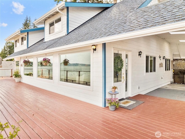8609 E Caraway Rd, Port Orchard, WA 98366 - view of wooden deck