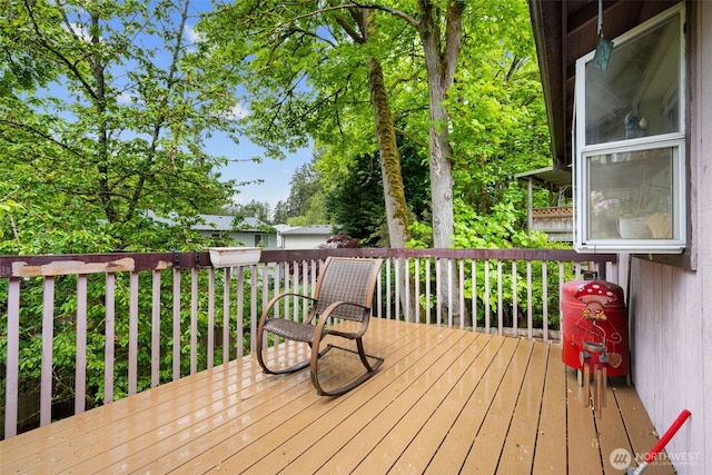 26603 199th Pl SE, Covington, WA 98042 - view of wooden deck