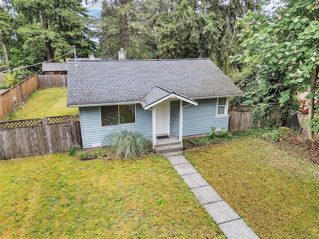 14746 26th Ave NE, Shoreline, WA 98155 - view of front of house with a shingled roof
