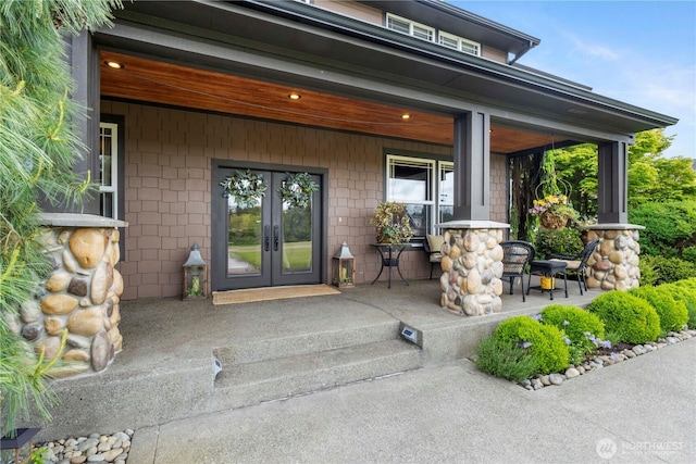 29122 71st Ave E, Graham, WA 98338 - entrance to property with covered porch and french doors
