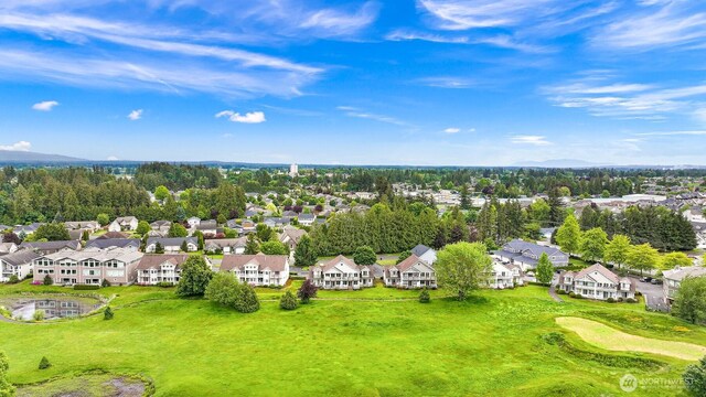 262 W Maberry Dr Unit 102, Lynden, WA 98264 - aerial perspective of suburban area with a local golf course