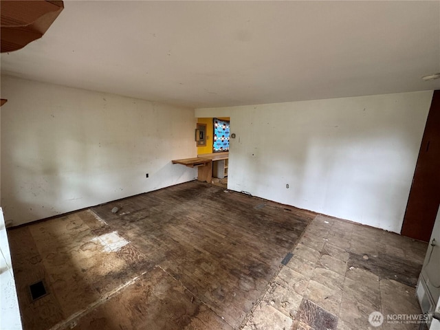 7815 203rd St SW, Edmonds, WA 98026 - unfurnished living room featuring electric panel
