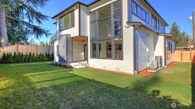 17109 NE 16th Pl, Bellevue, WA 98008 - back of house featuring crawl space