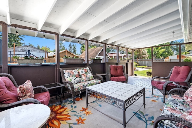 17009 15th Ave E, Spanaway, WA 98387 - fenced backyard featuring outdoor lounge area and a patio